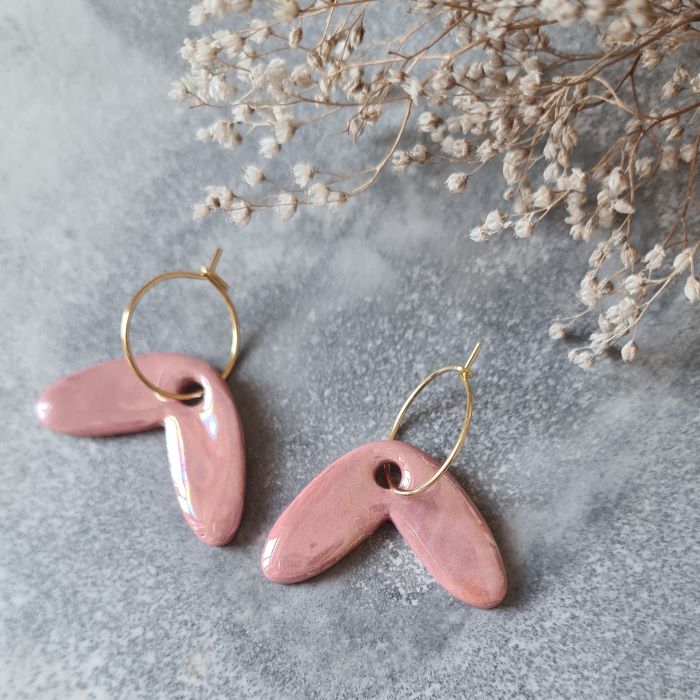 Zweiblatt perlmut rosa – Bild 3