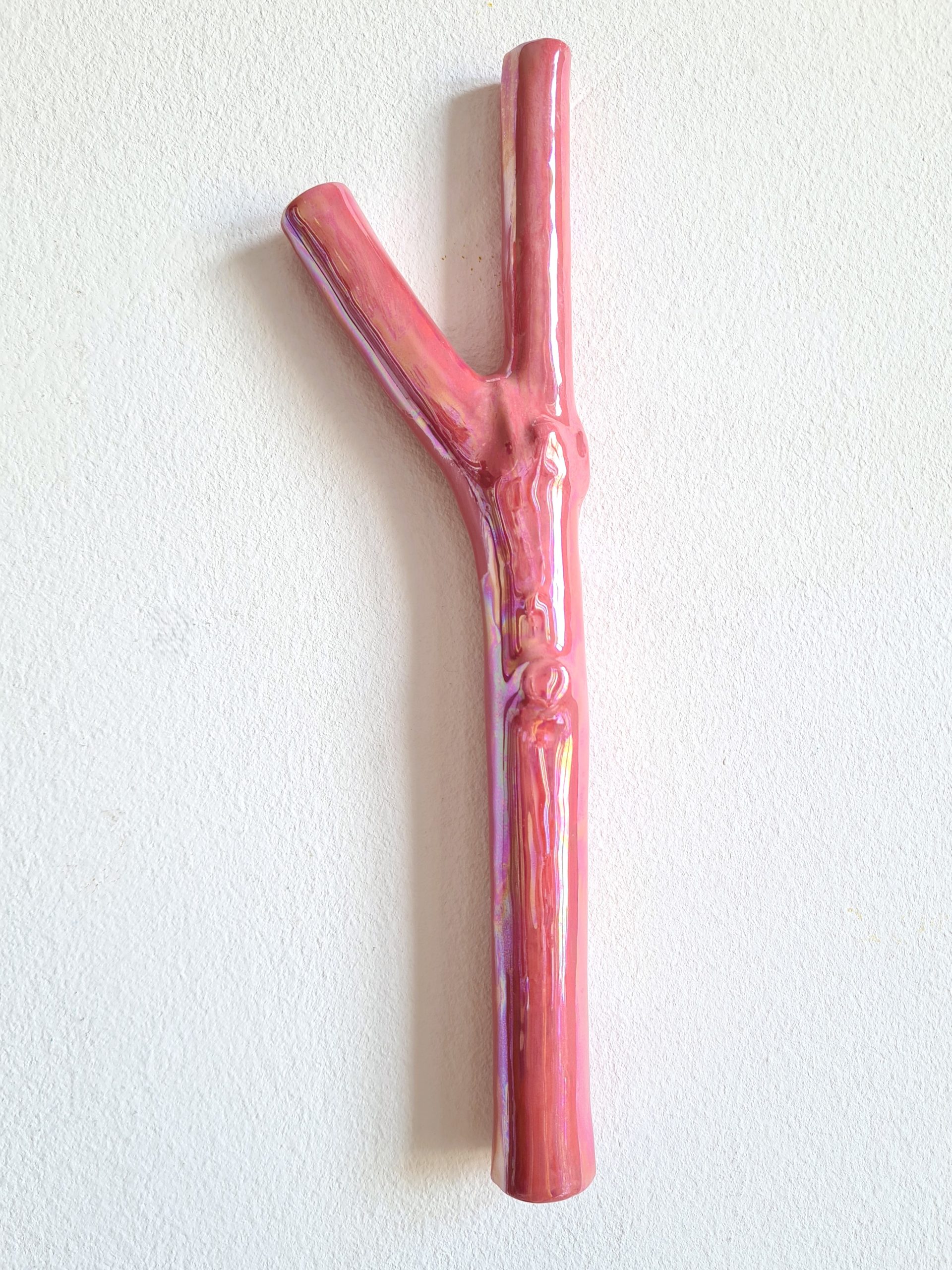 WANDVASE ASTEL perlmut rosa – Bild 2